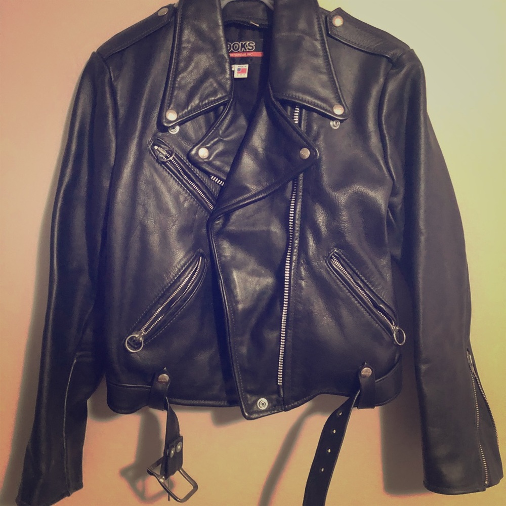 Vintage leather jacket